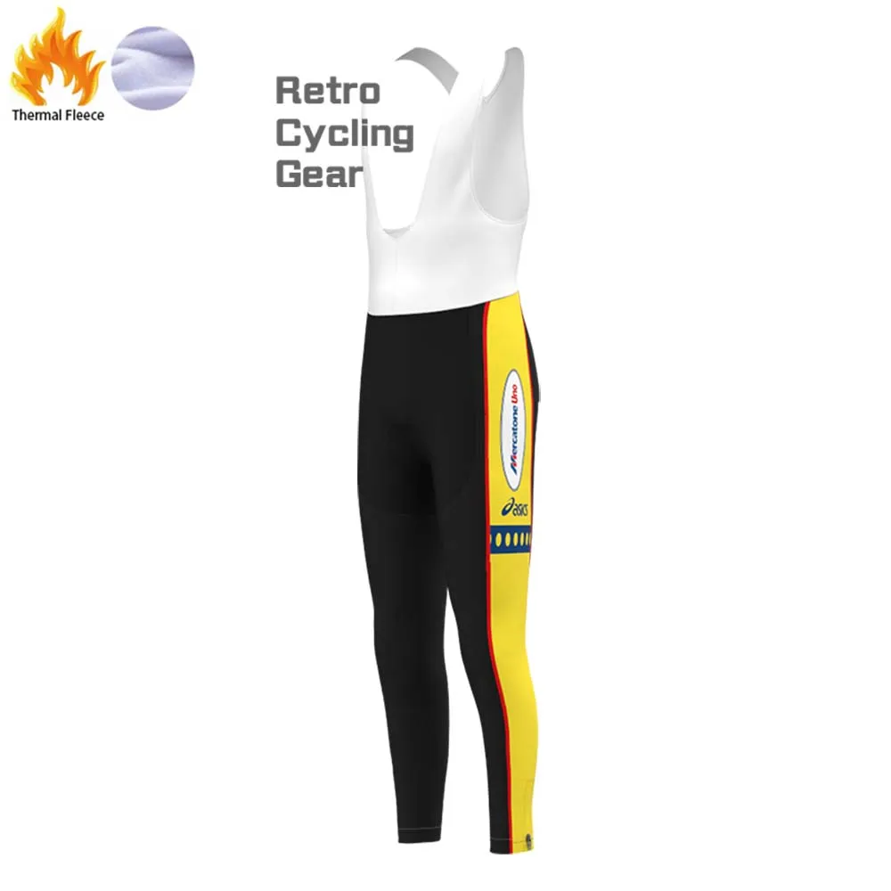 1999 Bianchi Fleece Retro Long Cycling Kits