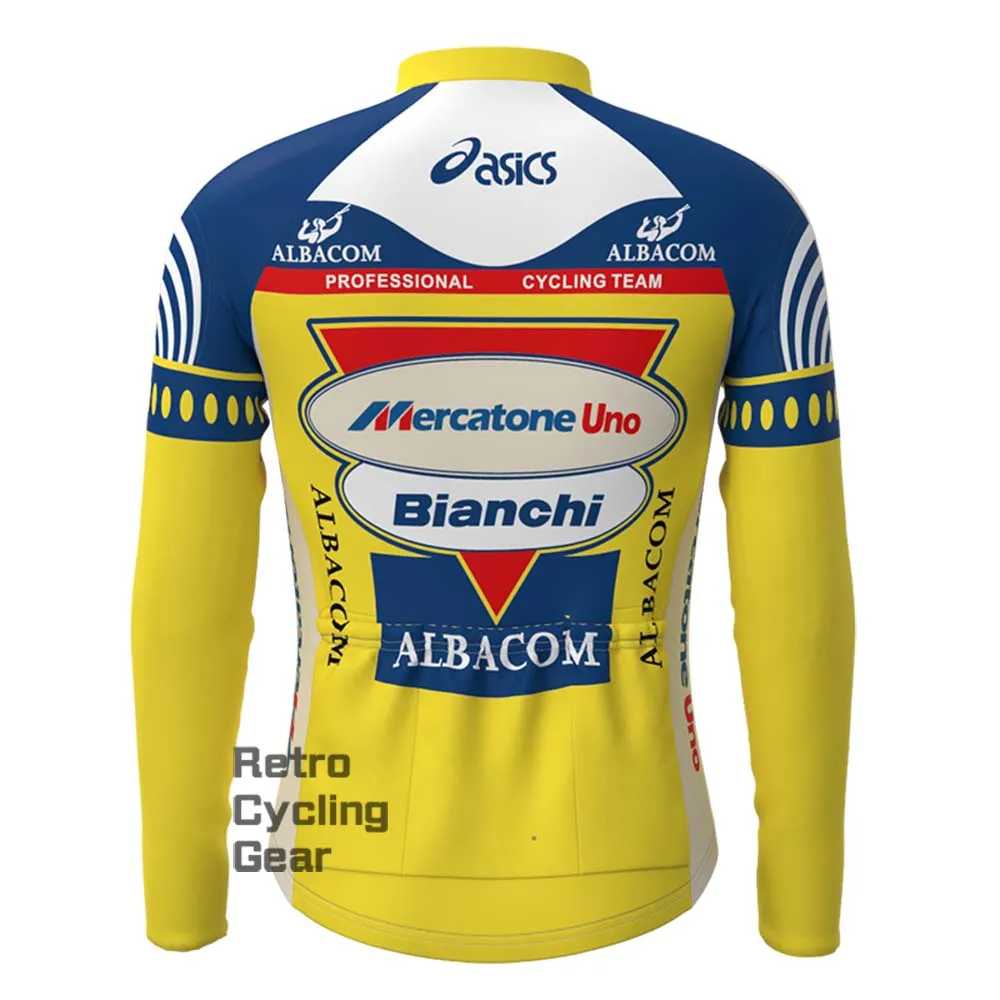 1999 Bianchi Fleece Retro Long Cycling Kits