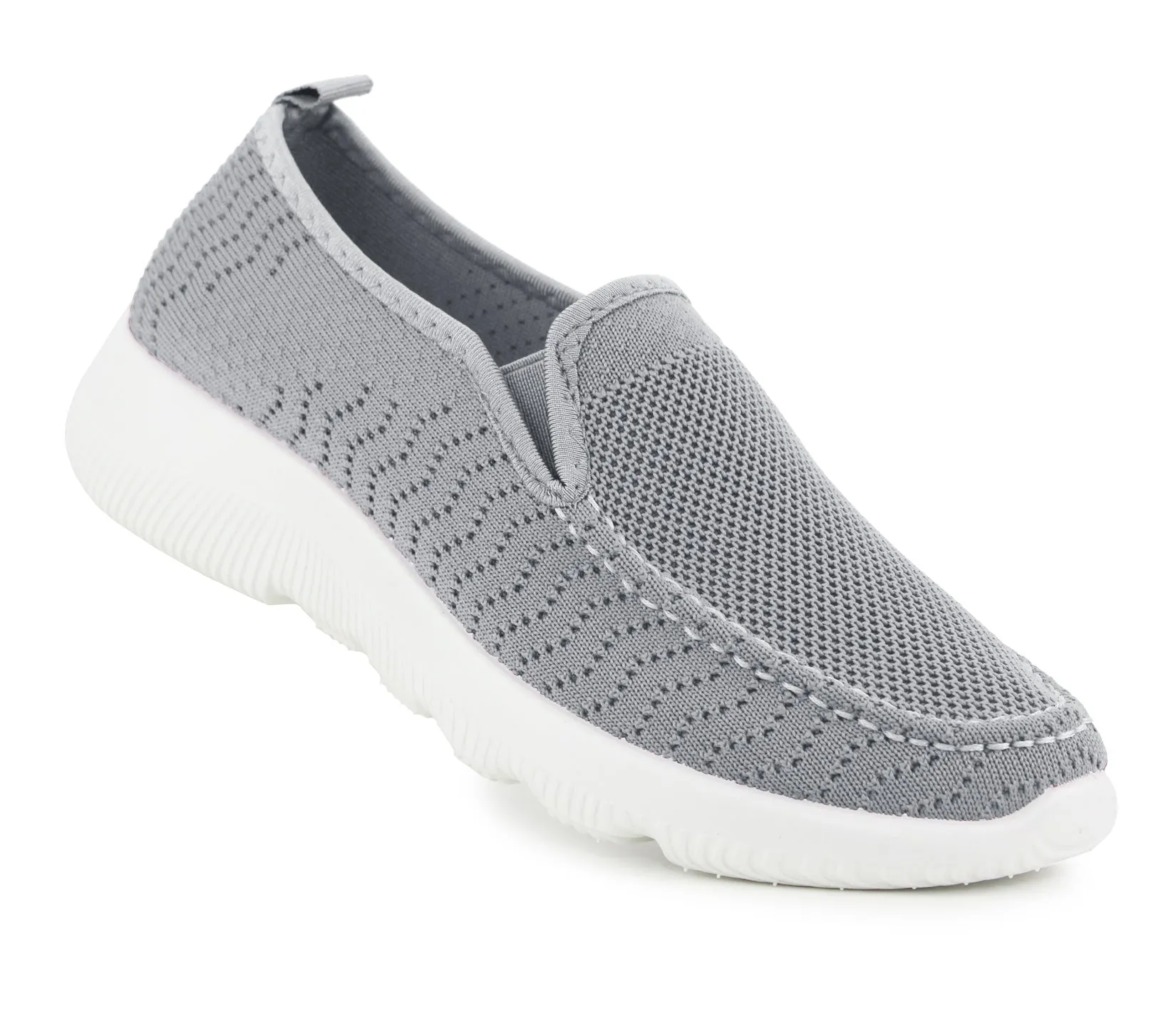 ACTIVE Womens Breathable Mesh Trainers in Grey