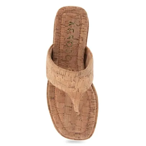 Aerosoles Women's Barry Slide Sandal, Pale Khaki Suede, 10