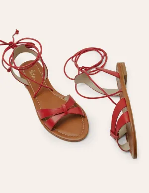 Amelie Sandals-Red
