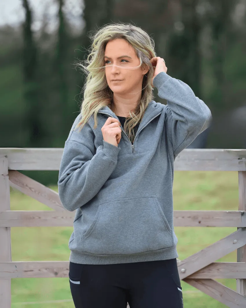 Ana Polar Hoodie - Charcoal