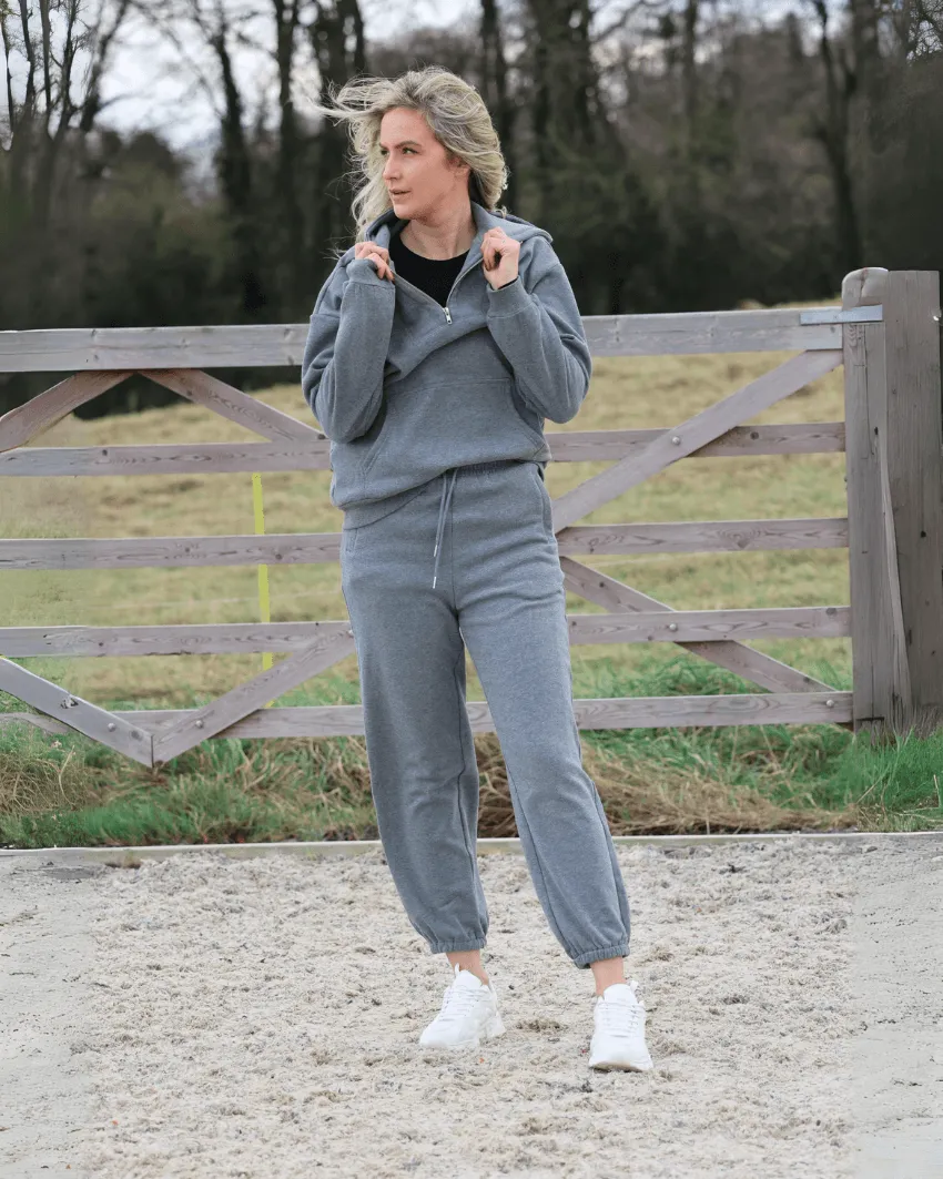 Ana Polar Hoodie - Charcoal