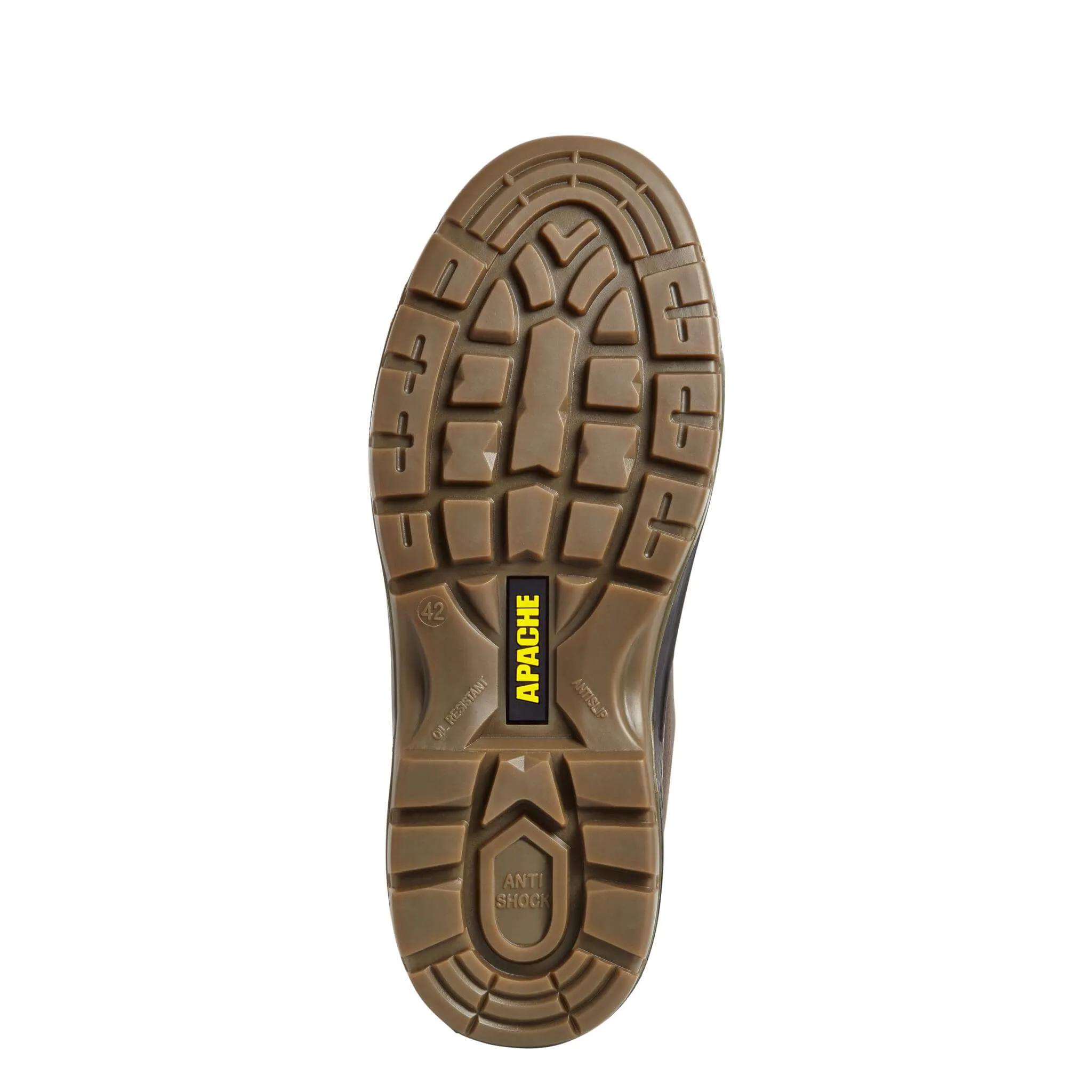 Apache AP715SM Brown Safety Dealer Boots