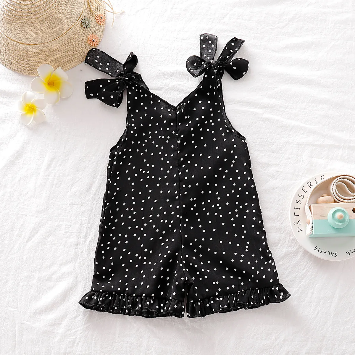 Baby / Toddler Fashionable Polka Dots Strappy Onesies