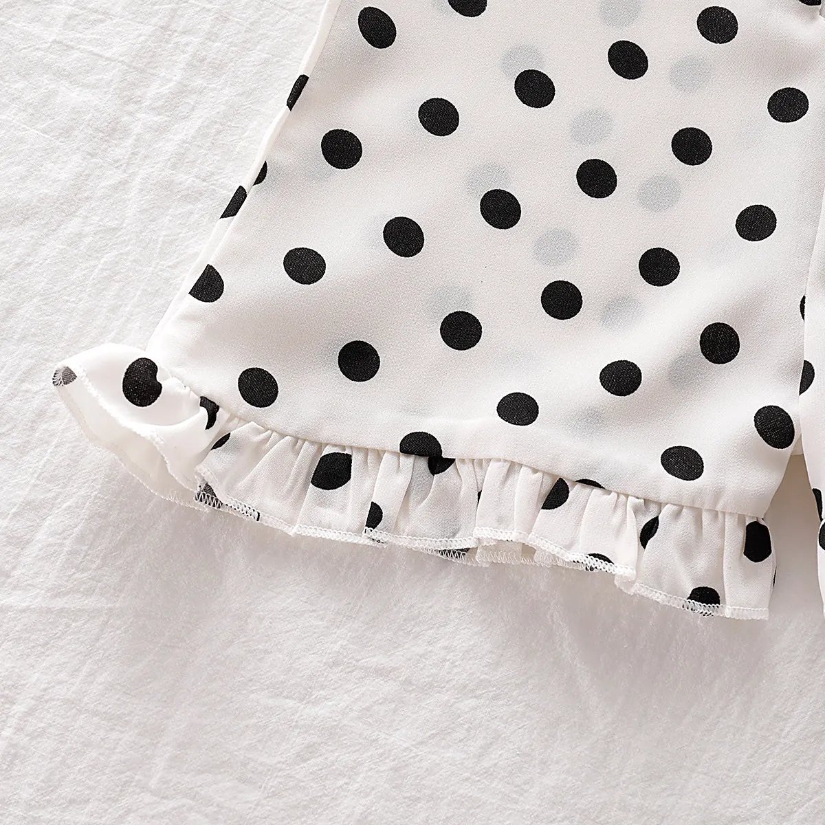 Baby / Toddler Fashionable Polka Dots Strappy Onesies