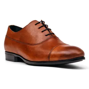 BAILEY CAP TOE-TAN LTH