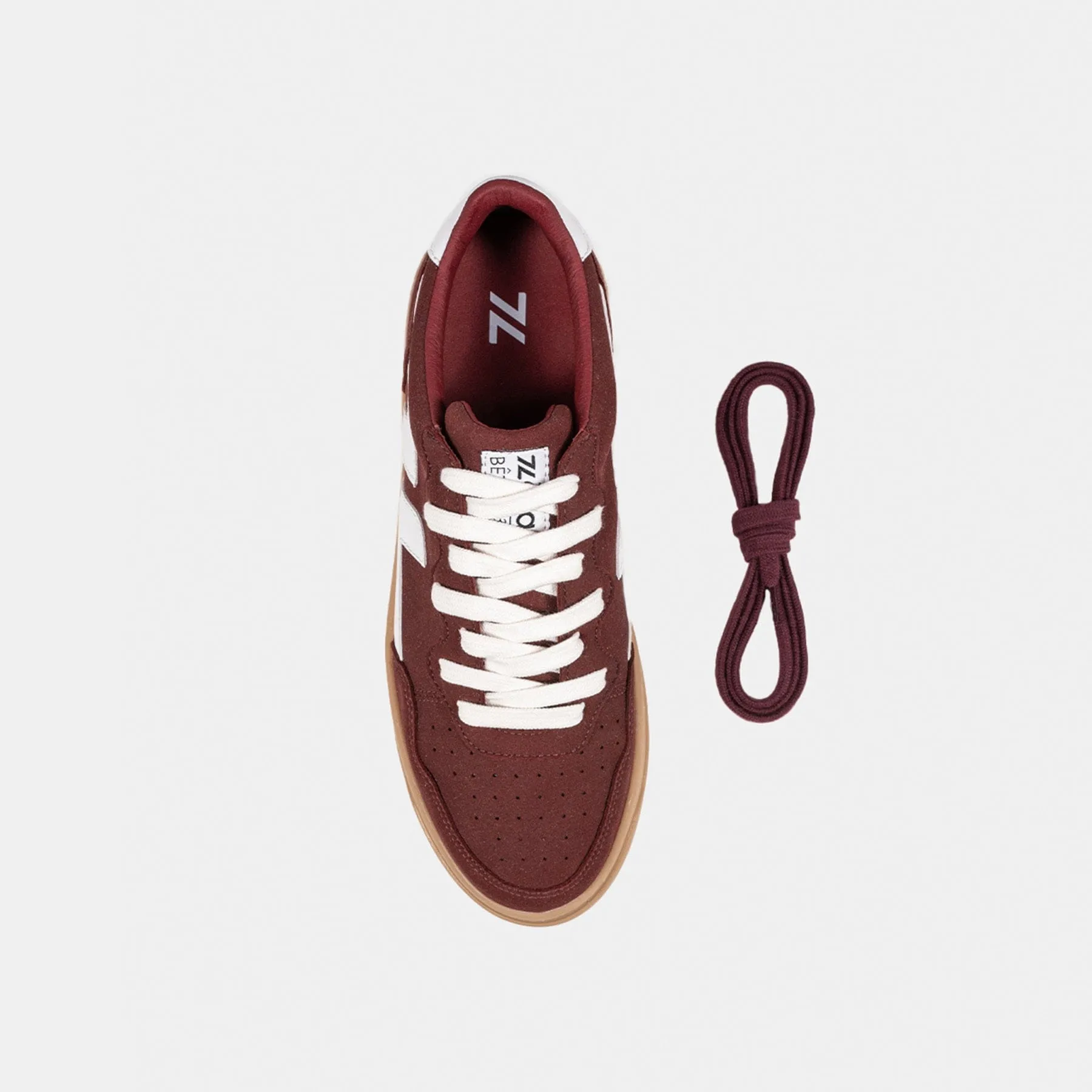 Beta B3 Vegan Corn Sneakers | Bordeaux