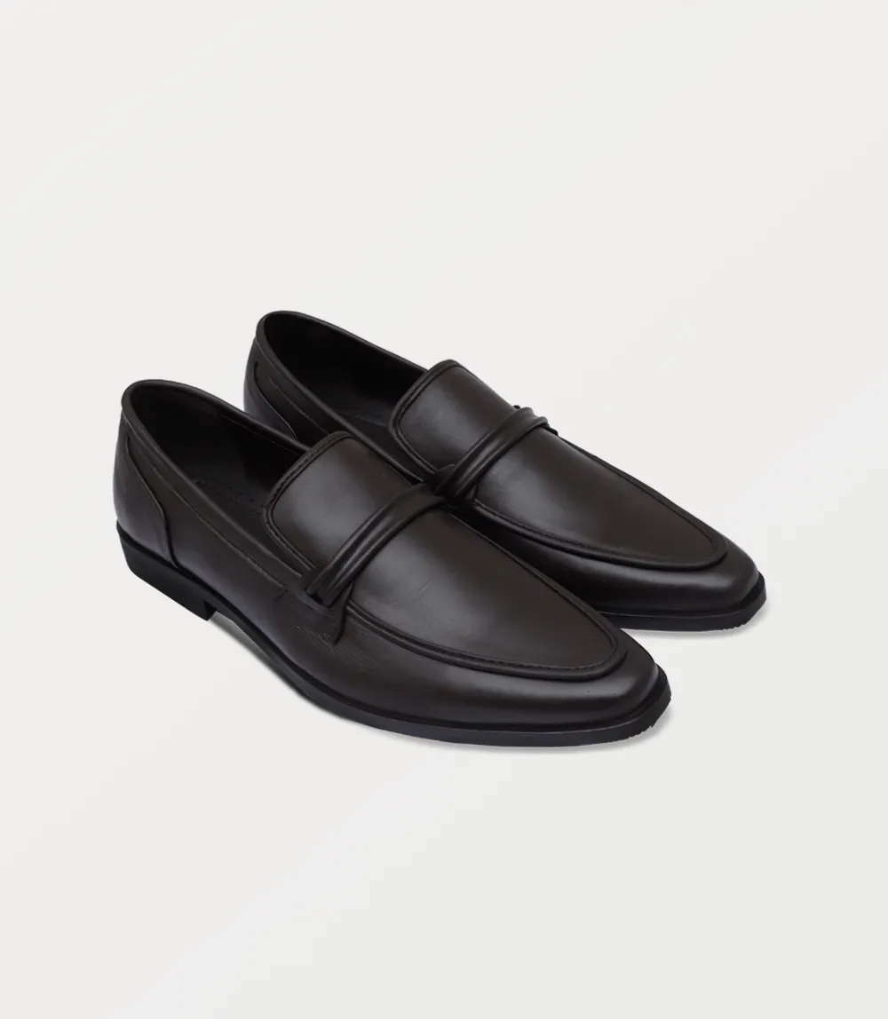 BM6768-COFFEE-Men Slip on