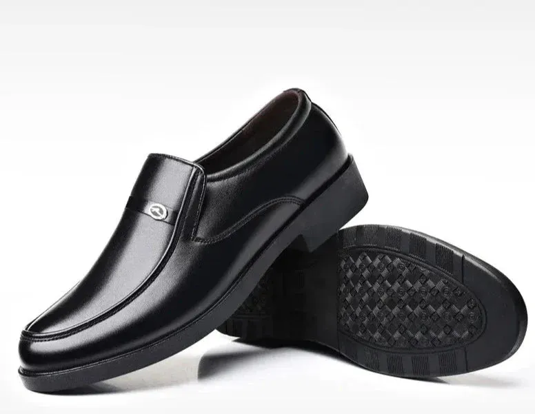 Boger Derbies | Moderne schwarze Oxford-Herrenschuhe