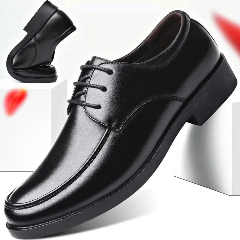 Boger Derbies | Moderne schwarze Oxford-Herrenschuhe