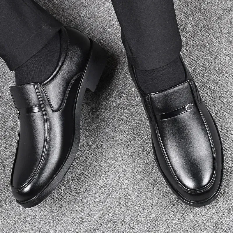Boger Derbies | Moderne schwarze Oxford-Herrenschuhe