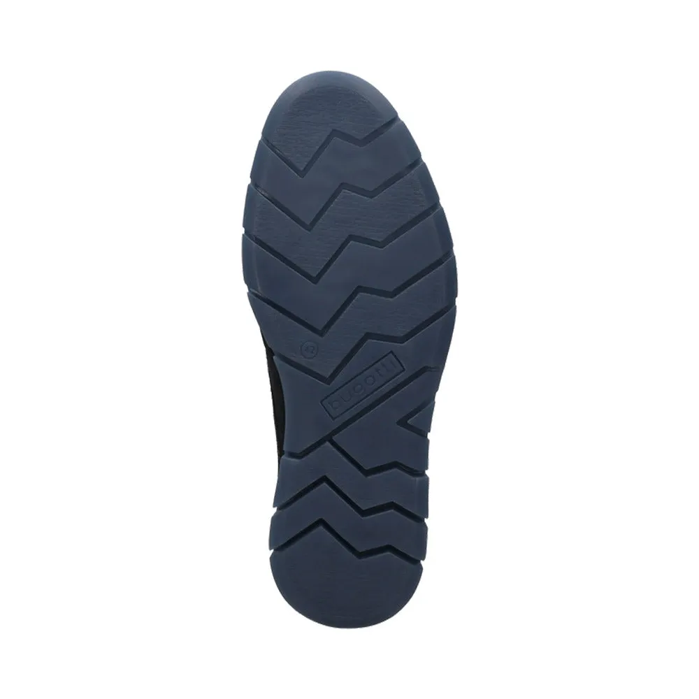 Bugatti Comfort Fit Casual Suede Shoe | Simone Night Blue