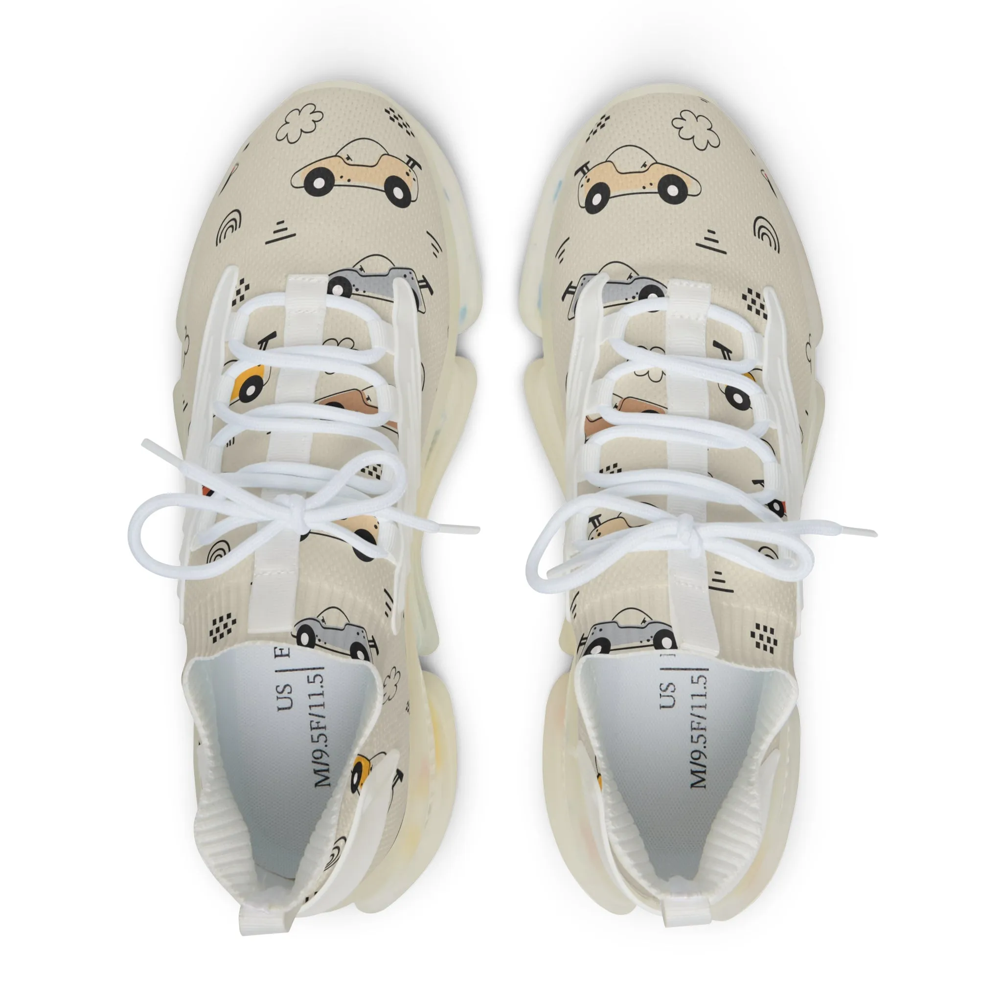 Cars Men's Mesh Sneakers