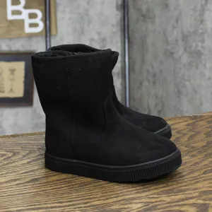 Cat & Jack Toddler Girls Pip Shearling Style Boots 88435631 Black 9T