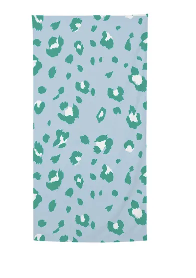 Cheetah Time Quick Dry Beach Towel