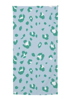 Cheetah Time Quick Dry Beach Towel