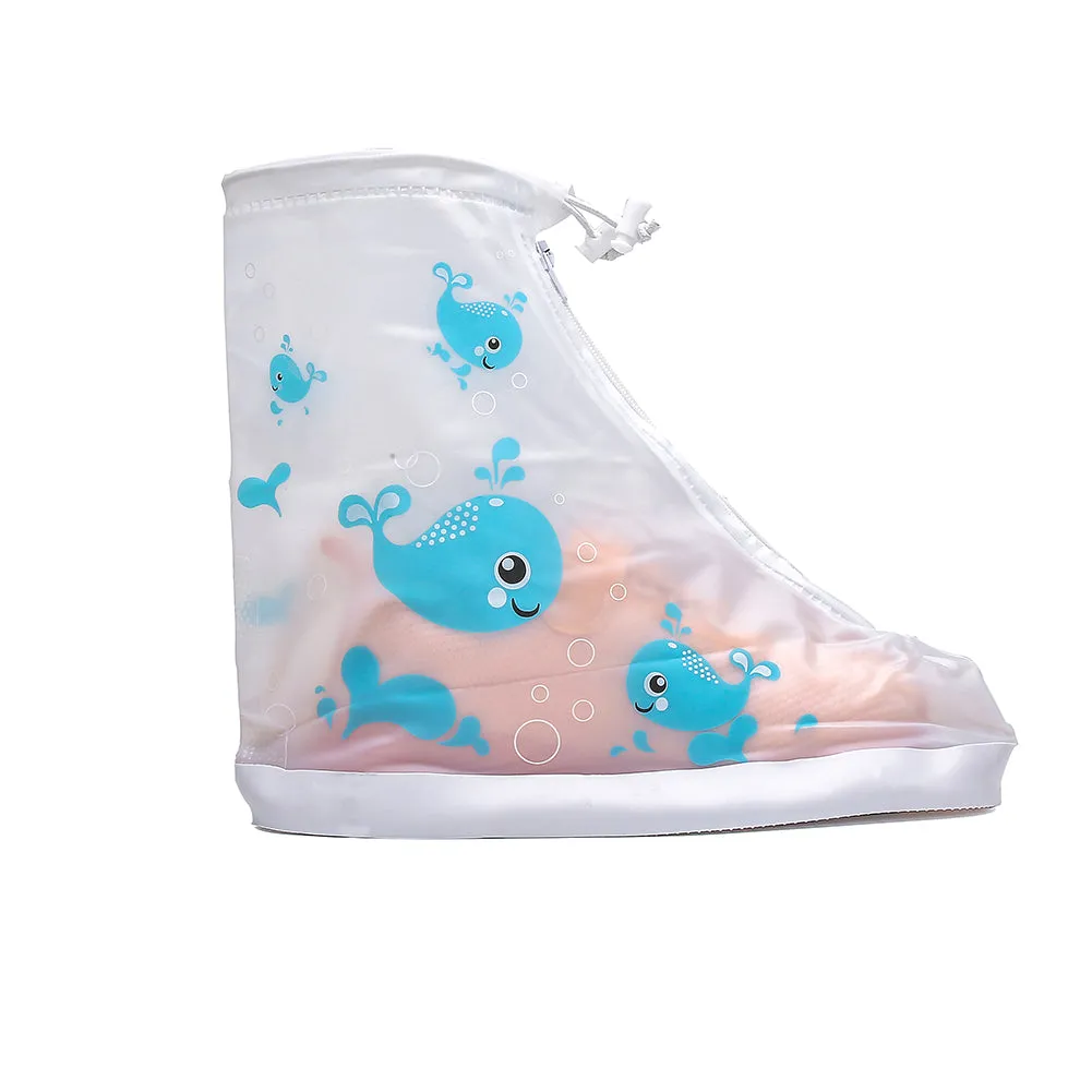 Child Waterproof Shoe Covers Outdoor Rain Overshoes for Girls Boys