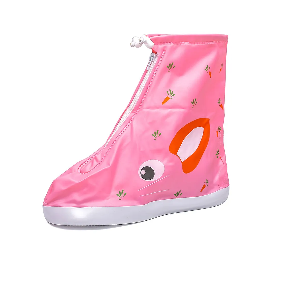 Child Waterproof Shoe Covers Outdoor Rain Overshoes for Girls Boys