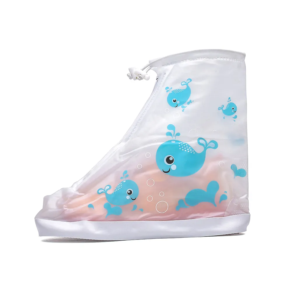 Child Waterproof Shoe Covers Outdoor Rain Overshoes for Girls Boys