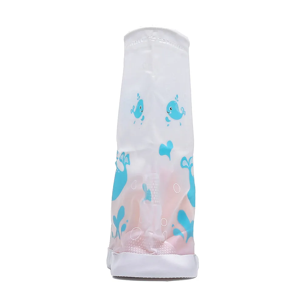 Child Waterproof Shoe Covers Outdoor Rain Overshoes for Girls Boys