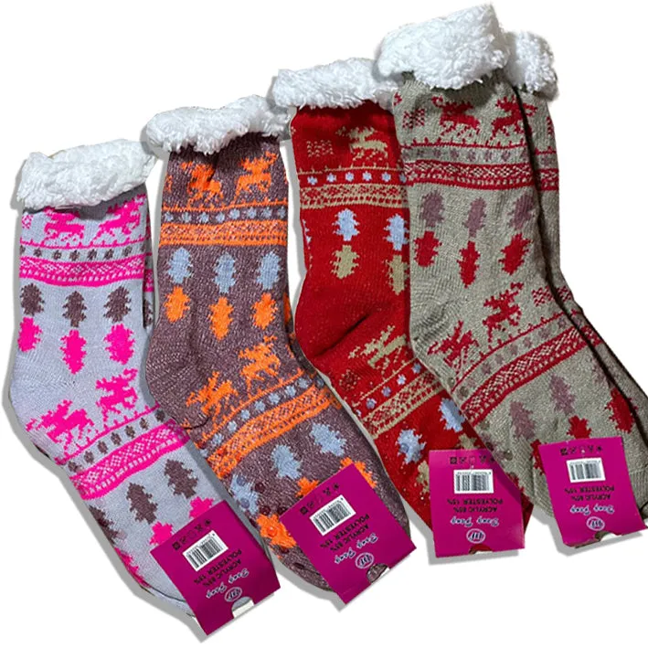 Christmas Fleece Socks