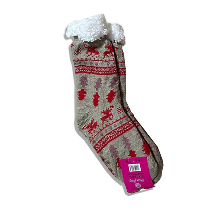 Christmas Fleece Socks