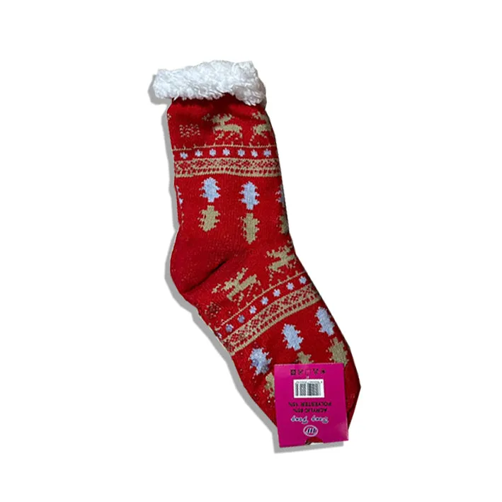 Christmas Fleece Socks