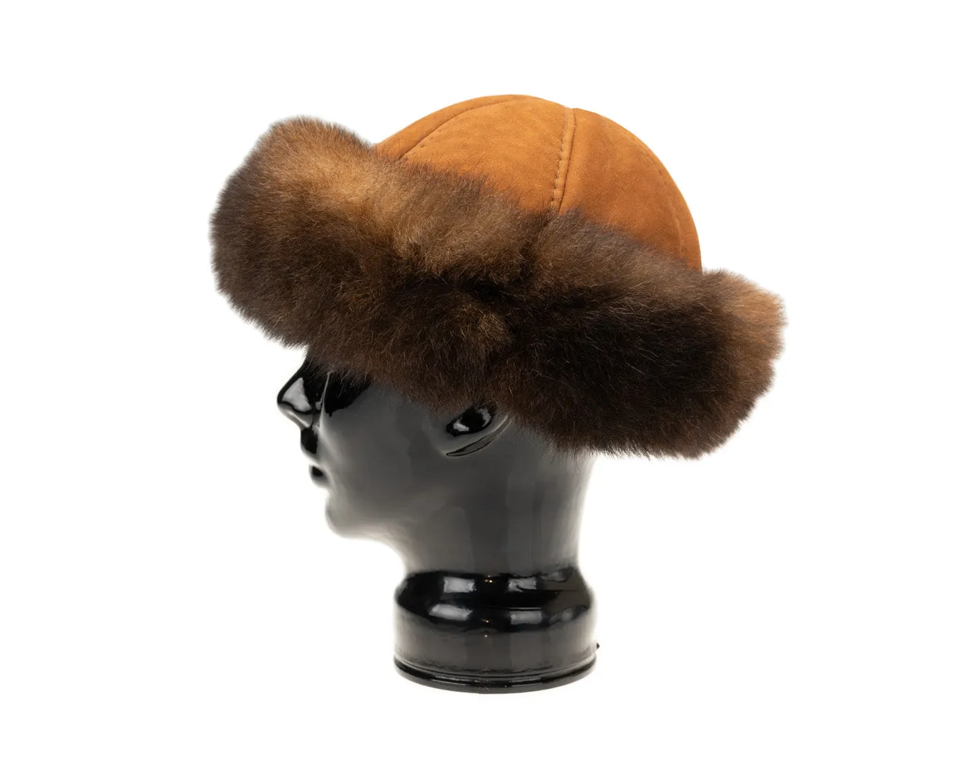 Classic Natural Fur Hat | Camel Crown