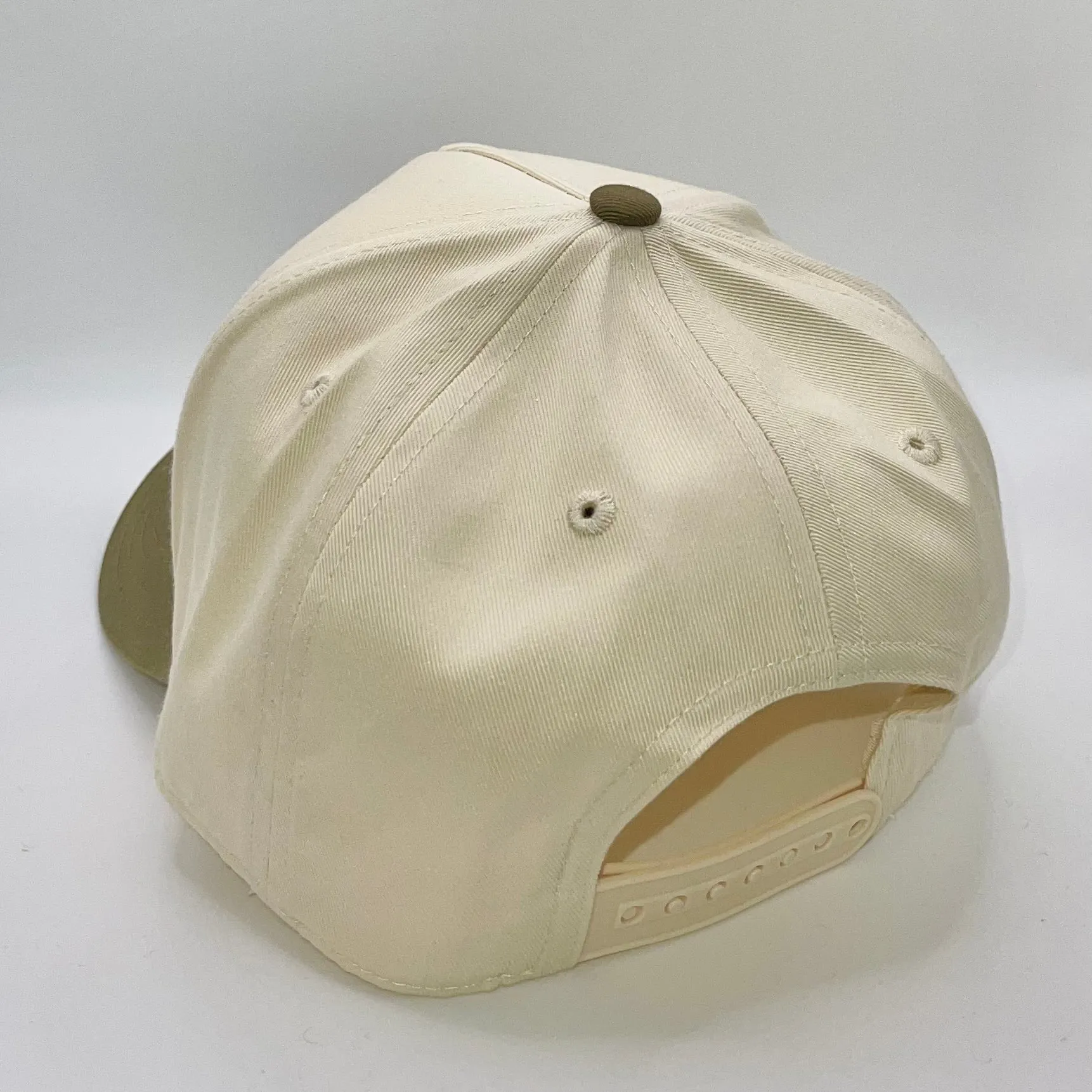 Classic Olive Cream Snapback