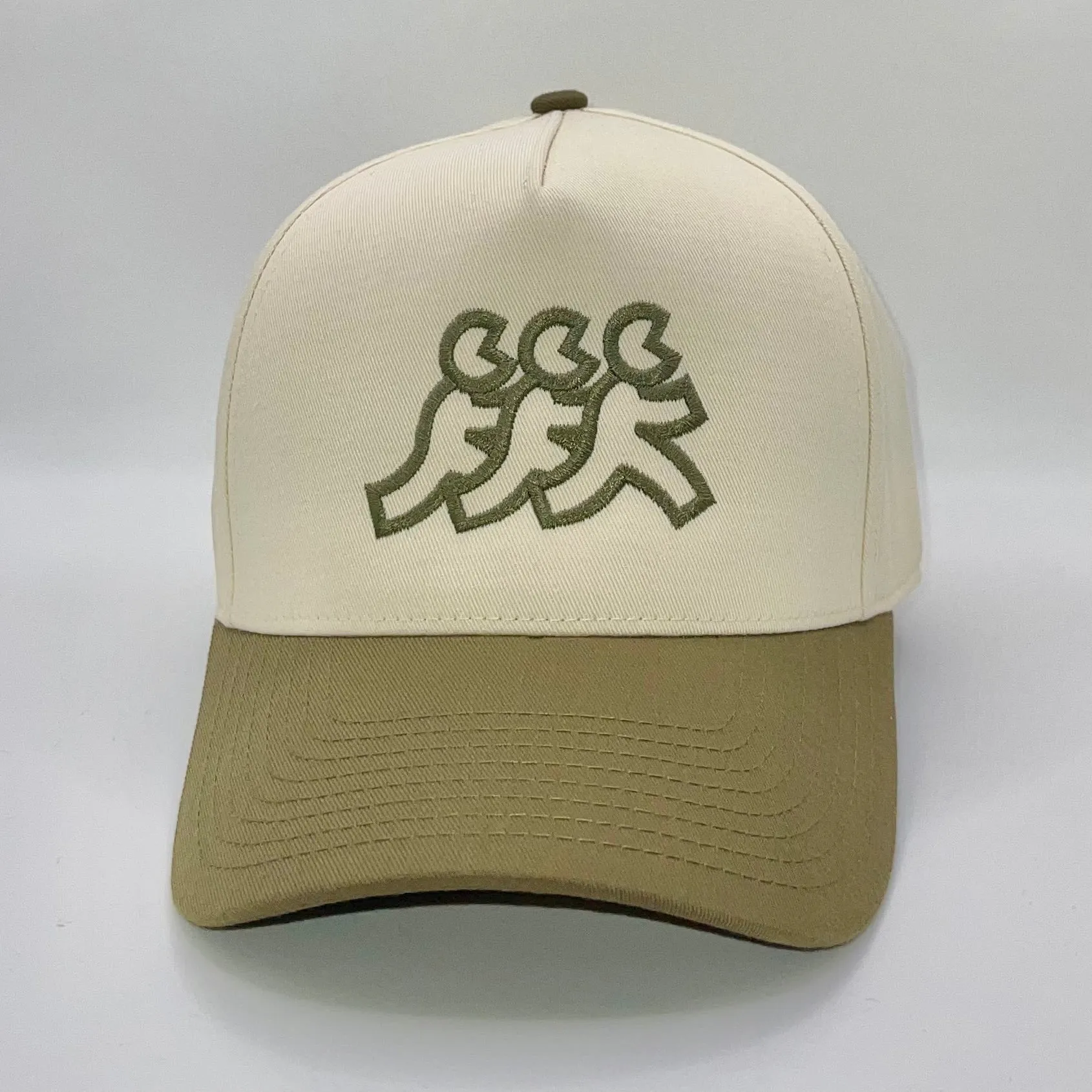 Classic Olive Cream Snapback