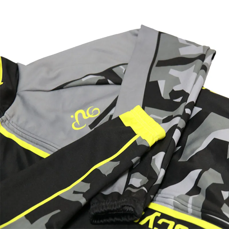 CONFORTLUXE Fleece Retro Long Sleeves Jerseys
