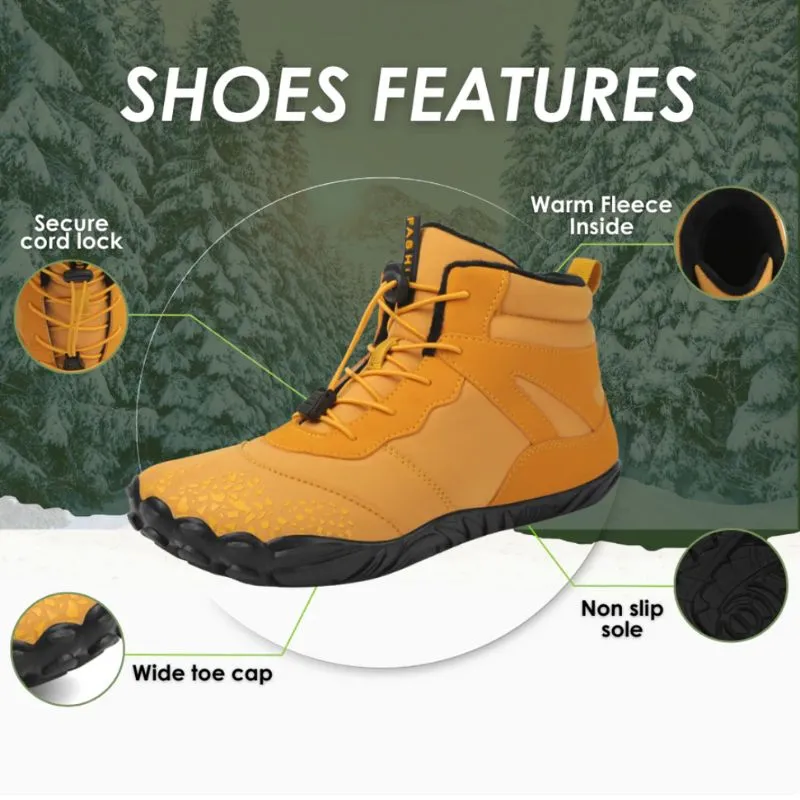 Cuzcare Ortho Barefoot Shoes for Men Waterproof Non-slip Breathable Trekking Climbing