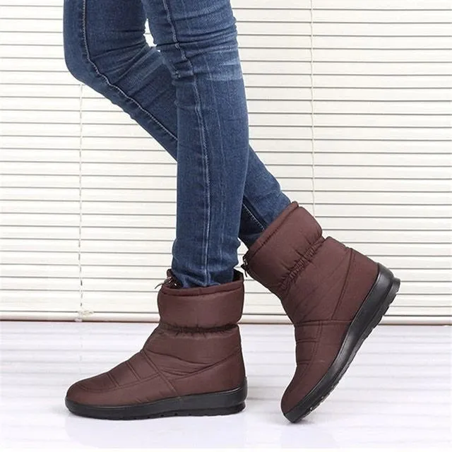 Cuzcare Women Orthopedic Shoes Waterproof Snow Boots