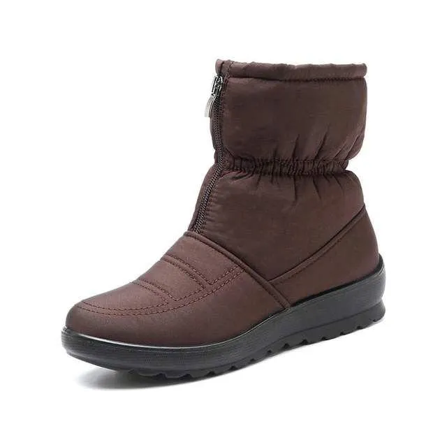 Cuzcare Women Orthopedic Shoes Waterproof Snow Boots