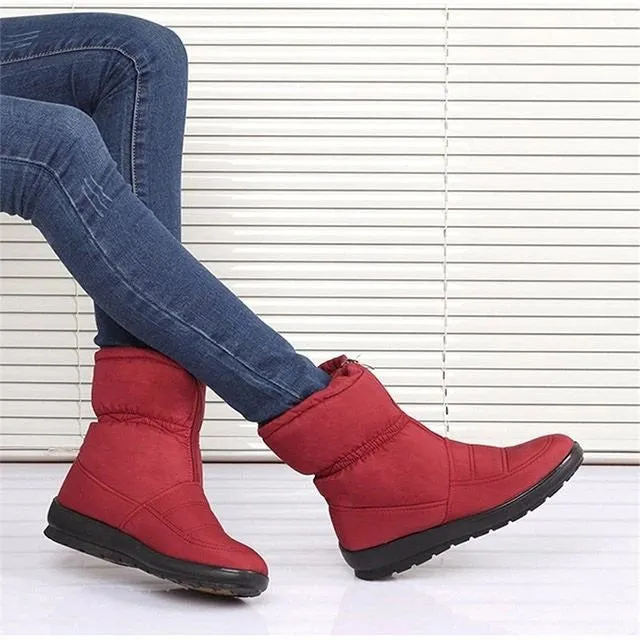 Cuzcare Women Orthopedic Shoes Waterproof Snow Boots