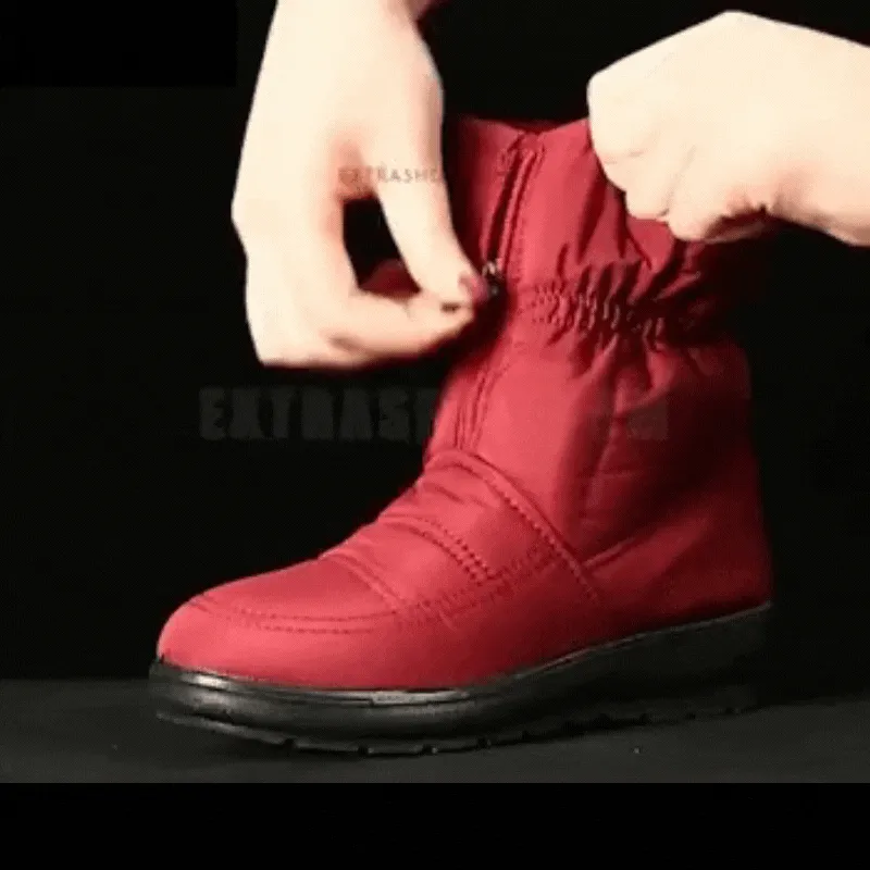 Cuzcare Women Orthopedic Shoes Waterproof Snow Boots