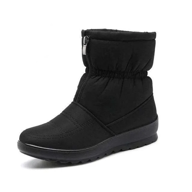 Cuzcare Women Orthopedic Shoes Waterproof Snow Boots