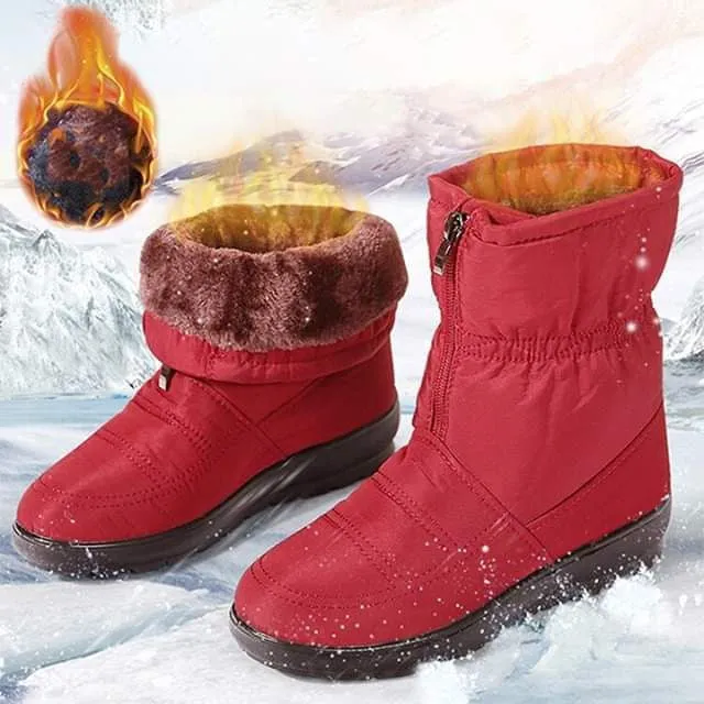 Cuzcare Women Orthopedic Shoes Waterproof Snow Boots