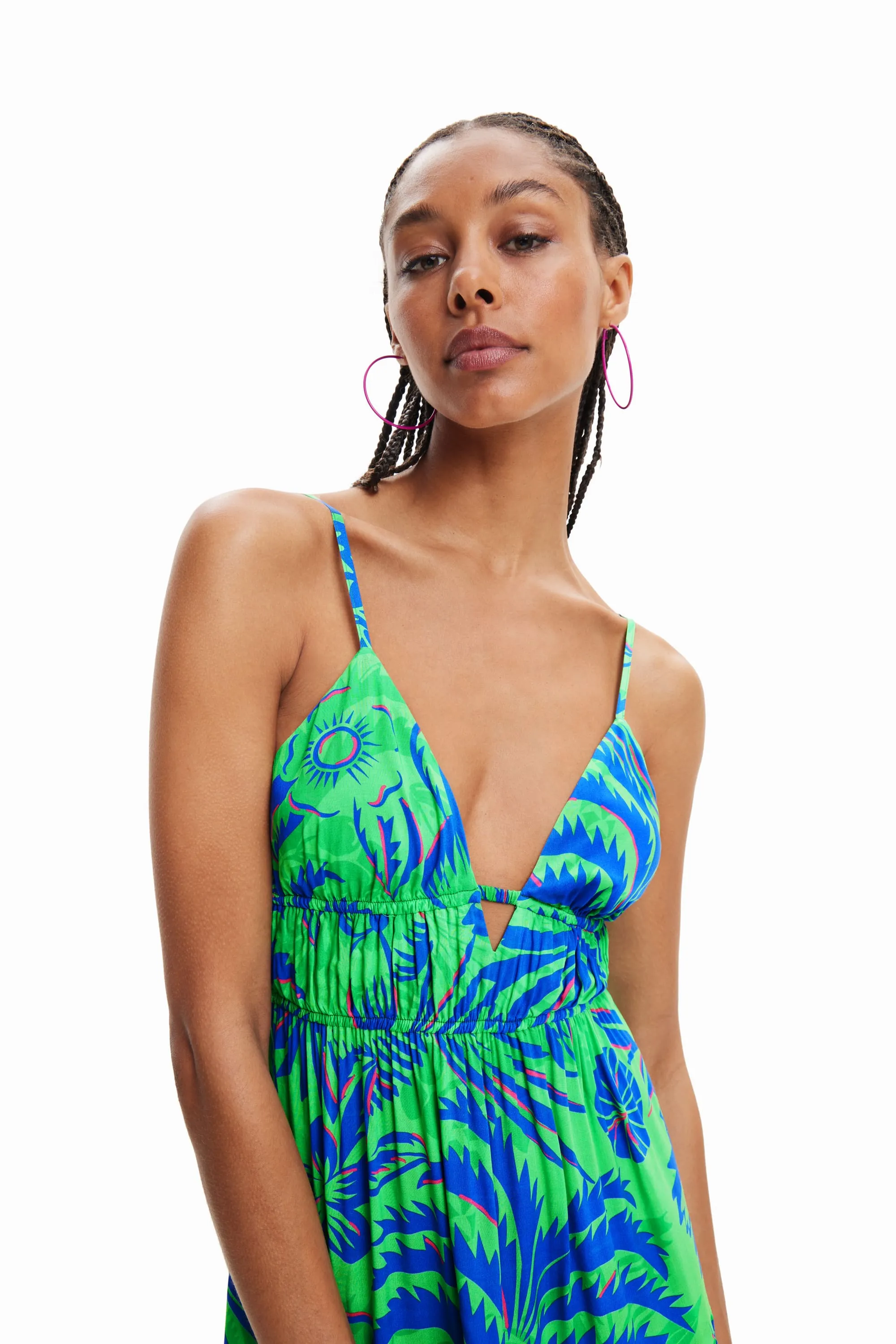 Desigual Milo Summer Beach Dress 23SWMW14 Holiday