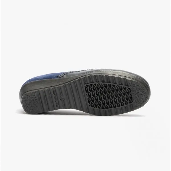 DIA Ladies Suede Shoes Blue