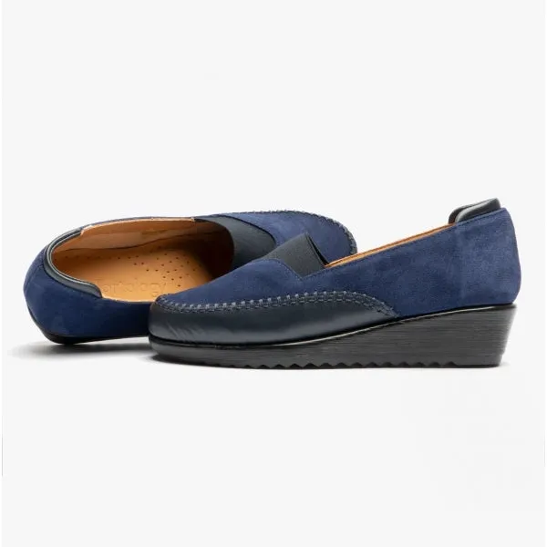 DIA Ladies Suede Shoes Blue