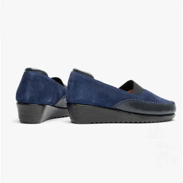DIA Ladies Suede Shoes Blue