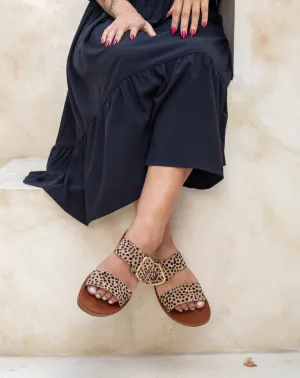 Doti Slip-on Sandals - Cheetah