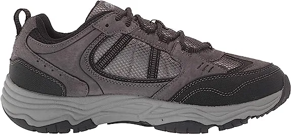 Dr Scholl's Maximum Grey Suede Breathable Lace Up Low Top Rounded Toe Sneakers