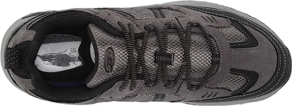Dr Scholl's Maximum Grey Suede Breathable Lace Up Low Top Rounded Toe Sneakers