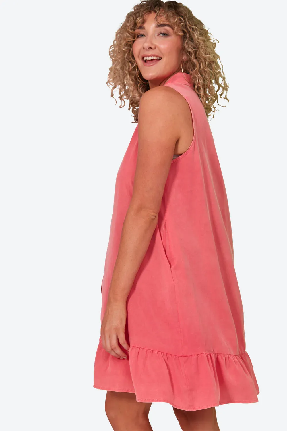 Elan Sleeveless Dress Lychee