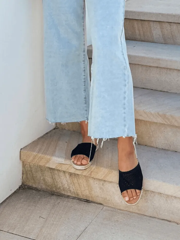 Emu Australia T Ebor Mac Summer Sliders Black W12471 BLAK