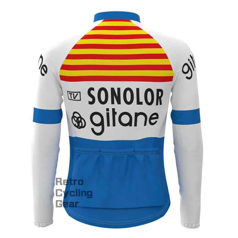 Gllane Fleece Retro Cycling Kits
