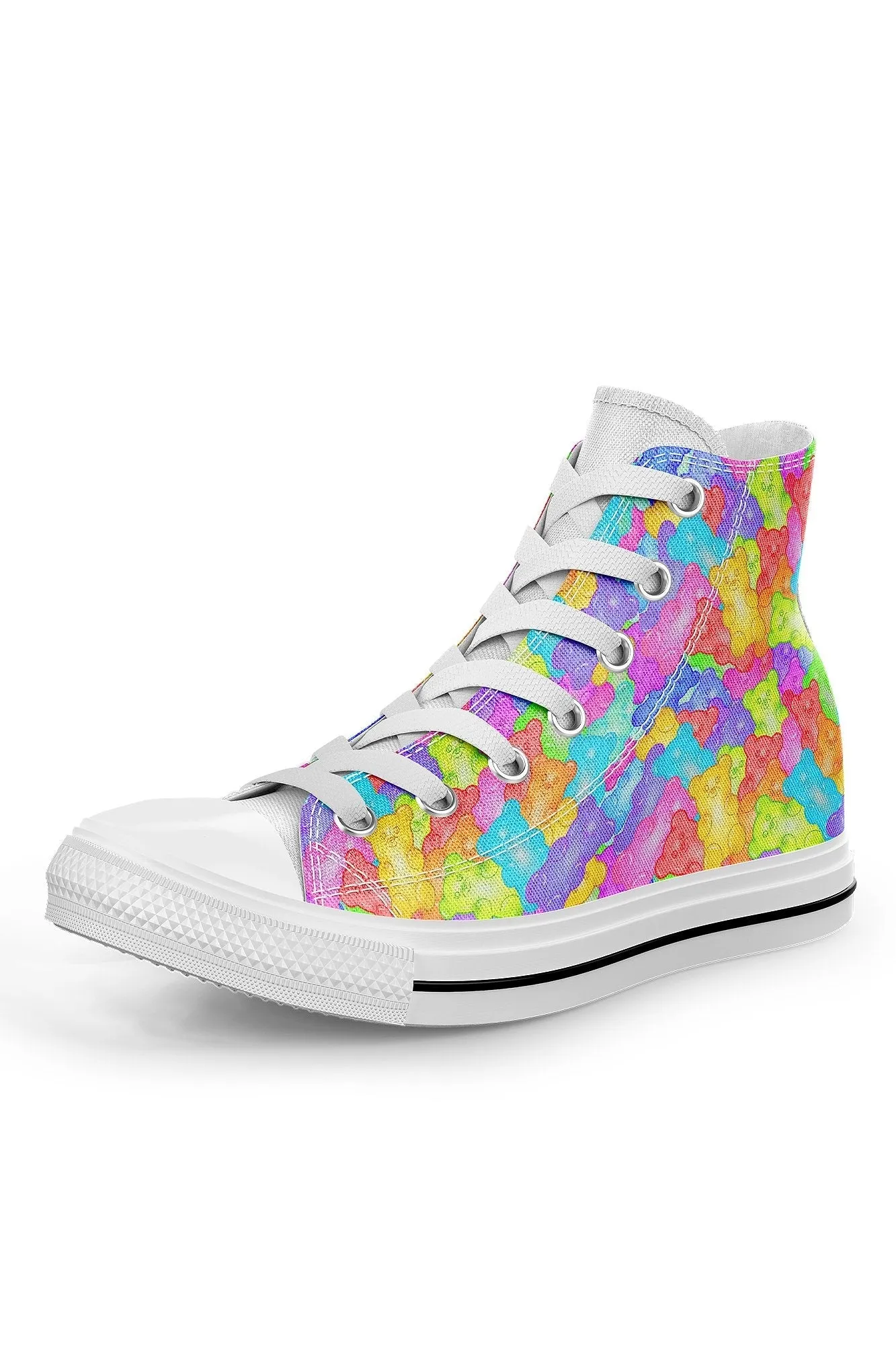 Gummy Bear Mens Classic High Top Shoes